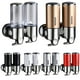 thumbnail image 2 of Inteprter Dispensador de jabón de ducha doble de acero inoxidable, soporte suave, caja de plástico Manual, accesorios de baño, suministros para el hogar Juegos de accesorios de baño Rojo Inteprter HA011287-06B, 2 of 5
