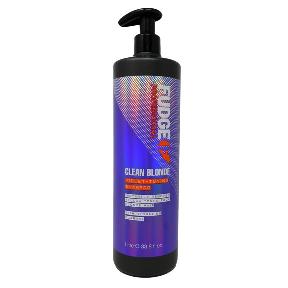 Fudge Professional Clean Blonde Violet-Toning Shampoo 33.8 Ounces