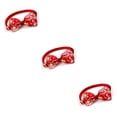 thumbnail image 1 of Greeniant Collares para perros Pajaritas Collar encantador ajustable Mascotas Correas Accesorios Decoraciones Push-pull Puppy Party impreso Type1 NO1, 1 of 6