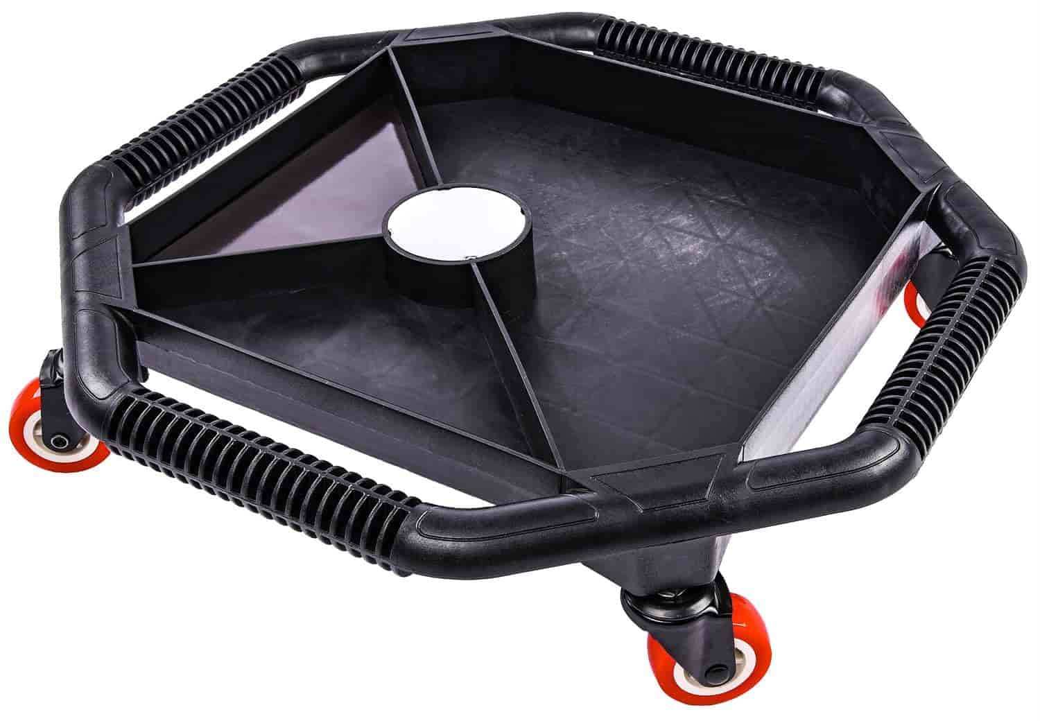 JEGS 81176 Tool Creeper 18.40 in. Diameter 60 lb. Capacity (4) Easy-Grip Side Ha