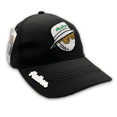 Malbon Golf Hat Cap 2023 Session- Black
