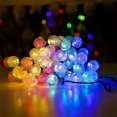 thumbnail image 1 of Cadena de luces para exteriores, 20 modos LED, resistente al agua, con energía Solar, Patio, luz Solar para jardín, patio, porche, decoración para fiesta de boda (color), 1 of 5