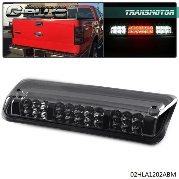 Suitable for 2004-2008 F150/Explorer Black/Smoked Third Brake Cargo Led Taillight-