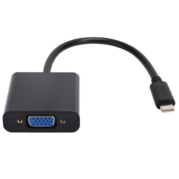 Ccdes monitor 1080P 10Gbps tipo C a convertidor VGA para computadora portátil para PC para teléfonos inteligentes Cable No se aplica