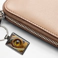 thumbnail image 5 of Close-Up Of a Snake's Eye Reptile Metal Rectangle Keychain, 5 of 7