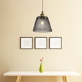 thumbnail image 1 of OULII 1Set Western Lamp Shades Metal Black Easy Installation and Removal for Living Room, 1 of 8