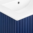 thumbnail image 4 of Historyli Go5H 24" Floating Wall Mounted Bathroom Vanity With White Porcelain Sink Soft Close Doors Freestanding Bathroom Cabinet, 4 of 9