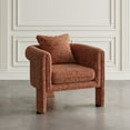 thumbnail image 3 of Jofran Adley Modern Upholstered Vintage Accent Armchair with Pillow, 3 of 9