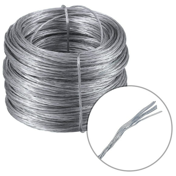 196FT Hanging Wire Flexible Stainless Steel Wire Supports up to 47lb/140lb