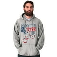 thumbnail image 4 of Freedom Flyer Cool American BMX Biker Unisex Plus Fleece Graphic Sweatshirt Brisco Brands 2X, 4 of 6