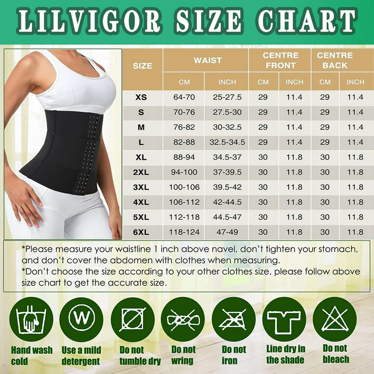 Lilvigor 2022 New Style Waist Trainer for Women Lower Belly Fat, Underbust Corsets  Waist Cincher for Tummy Control, Girdle Plus Size Body Shaper 