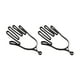 thumbnail image 2 of 2 soportes para guantes de golf, secador profesional, gancho de mantenimiento. Negro, 2 of 9