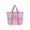 🍒 Pink_Hot#2366, variant on Large Beach Tote Swimwear Storage Bag - Mesh Handheld Organizer Pouch, Extra Capacity Travel Tote, Waterproof Sandproof Beach Storage Bag