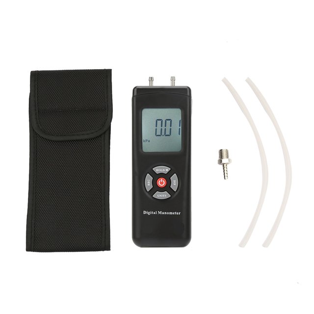 Differential Pressure Gauge Digital Differential Pressure Gauge Handheld Differential Pressure Gauge ,Easy to Operate