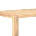 thumbnail image 3 of Syka 35 Inch Modern Coffee Table, Acacia Wood, Plank Top, Natural Brown- Saltoro Sherpi, 3 of 5