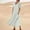 White, variant on Dxzfnsa Women's Maxi Dresses Women's Summer Crew Neck Solid Color Dresses Plus Size Loose Cotton Linen Long Dresses with Pockets