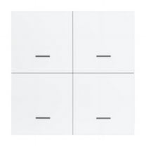 Tuya ZigBee Smart Scene Switch 4 Gang Smart Switch 12 Scene Switch Push Button Controll ABS 3685