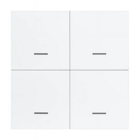 Tuya ZigBee Smart Scene Switch 4 Gang Smart Switch 12 Scene Switch Push Button Controll ABS 3685