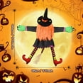 thumbnail image 6 of Crashing Witch Halloween Decoration Outdoor Witch Props -Flying Crashed Witches,Crashing Witch into Tree Halloween Decorations,Flying Witch Decor for Front Yard, Tree, Porch, Outdoor Lawn, 6 of 9