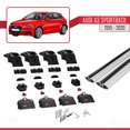 thumbnail image 5 of Compatible with Audi A3 Sportback 2015-2020 ACE-2 Car Roof Rack Cross Bar Grey Aluminium 2 Bars, 5 of 9