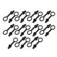 thumbnail image 1 of Waterproof protective cover for DC power socket 5 5*2 5mm black plastic, 1 of 9