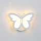 thumbnail image 1 of Lámpara de pared LED moderna LEDMOMO, iluminación de pared creativa con forma de mariposa de 12 W para decoración de pasillos de baño, color blanco cálido, 1 of 8