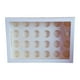 thumbnail image 5 of Caja para magdalenas, caja para pasteles y muffins, 24 piezas, liviana, fácil de transportar, conveniente recipiente para magdalenas, porta magdalenas, 5 of 8