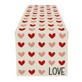 thumbnail image 2 of Table Runner Colorful Table Flag Valentine'S Day Restaurant Living Room Tabletop Decoration Wedding Anniversary Ambience Decoration Tablecloths Holiday Table Runners, 2 of 6