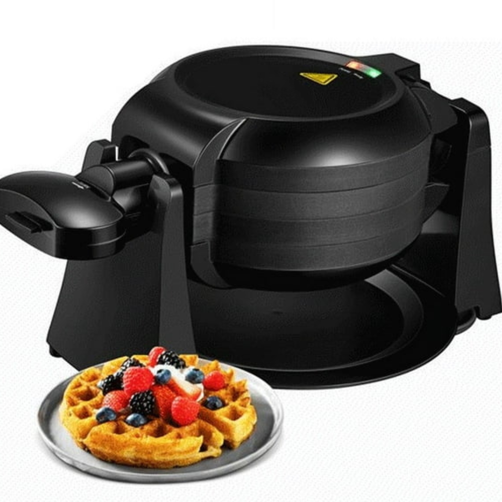 FOHERE Double Belgian Waffle Maker, 1400W photo 3