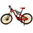 thumbnail image 2 of Bicycle Model 1:10 Scale Realistic Shape Alloy Downhill Mountain Bike Toy Birthday Gift,Red, 2 of 5