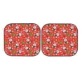 thumbnail image 7 of Fotbe Cute Christmas Bunny 2-Piece Car Windshield Sun Shade | Sun Blocker for Car Windshield | Foldable Automotive Interior Accessories for Sun Protection-Large, 7 of 7