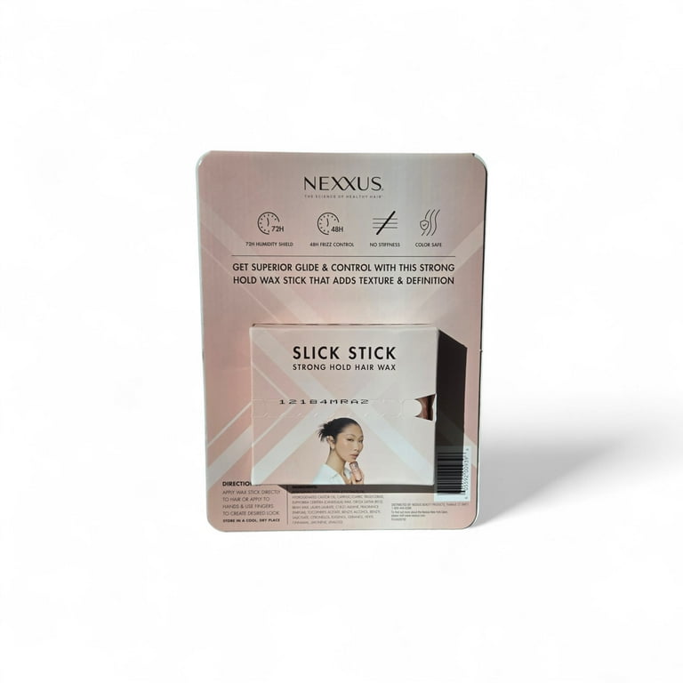 Nexxus Slick Stick Strong Hold Hair Wax, 2-Pack, 2.33 oz Each