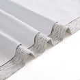 thumbnail image 5 of SUNSHIELD ESSENTIALS Bellamy 100% Blackout Curtains for Living Room, Bedroom and Nurseries, 50” x 84”, Brown, 5 of 7