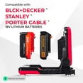 thumbnail image 2 of Master Tailgaters FLUD 4000 LED Work Flood Light Compatible with Black & Decker, Porter Cable, Stanley 18v-20v Battery, 2 of 6