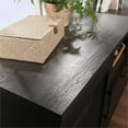 thumbnail image 4 of Pemberly Row Contemporary Engineered Wood Large Credenza in Raven Oak, 4 of 10