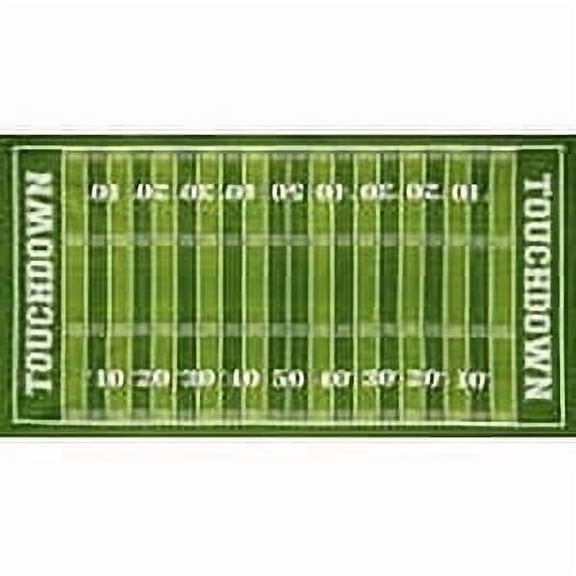 Football Field Edible Image Icing Cake Topper for Quarter Sheet Cake, by TNCT