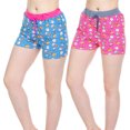 thumbnail image 2 of EZI Womens Pajama Sleep Lounge Drawstring Shorts 2-Pack, 2 of 7