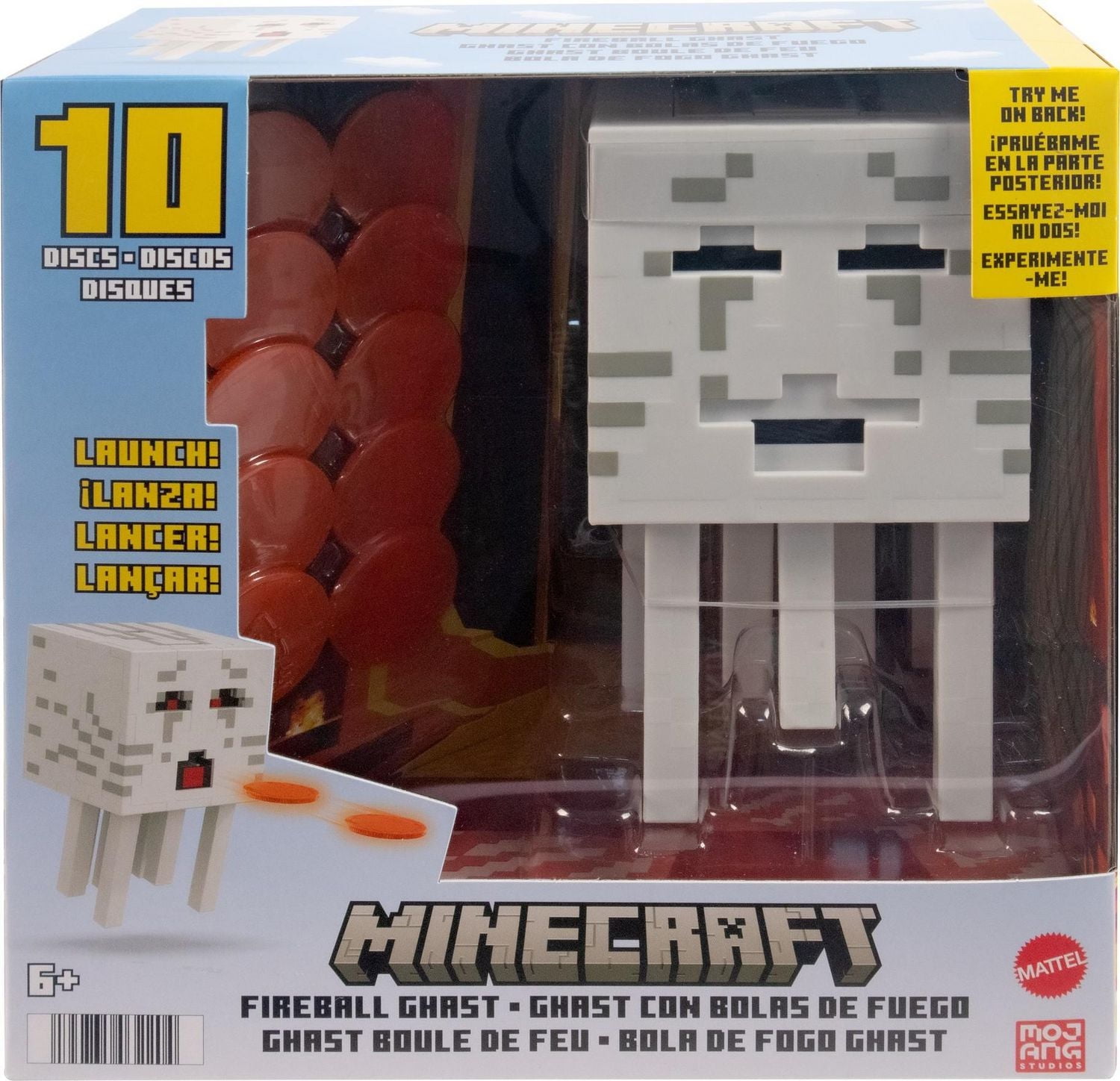 Minecraft Fireball Ghast Figure