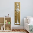 thumbnail image 2 of Stratton Home Decor Rocketship Growth Chart Wall Decor, 2 of 2