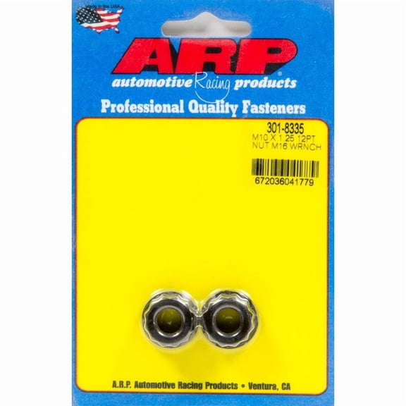 Arp 10mm x 1.25 12pt Nuts (2pk)