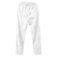 thumbnail image 4 of Tiweut Pants for Women Corduroy Long Straight Leg Elastic Waist with Pockets Trousers, 4 of 7