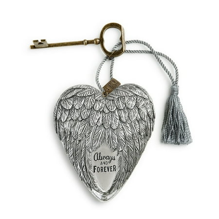 Sculpted Heart - DEMDACO Art Heart Always and Forever Sculpted Wings