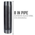 thumbnail image 2 of LDR Global Industries 302 2X8 2 x 8 in. Black Pipe Nipple, 2 of 8