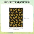 thumbnail image 4 of Lsque Sunflowers Premium Golf Towel - Ultra Absorbent and Quick Drying Microfiber Towel with Carabiner - Gift for Men -24" X 16", 4 of 8