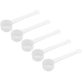 thumbnail image 1 of shiyou-Micro Spoons 10 Gram Measuring Scoop Plastic Flat Bottom Mini Spoon for Home Kitchen Powder Measurement Baking 30Pcs, 1 of 4