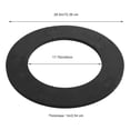 thumbnail image 6 of Pebbuoy Dartboard Protection Ring Wall Protector Board High Strength Removable Simple Installation Wall Surround Dart Backboard Black Ring, 6 of 7