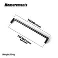 thumbnail image 5 of Goo-Ki 7.6 Inch(192mm) Zinc Alloy Kitchen Cabinet Pulls, Matte Black Cabinet Handles for Dresser,Wardrobe & Cupboard, 6 Pack, 5 of 8