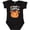AB-Black, variant on Cute Little Pumpkin with Fall Leaves Boys or Girls Baby Bodysuit