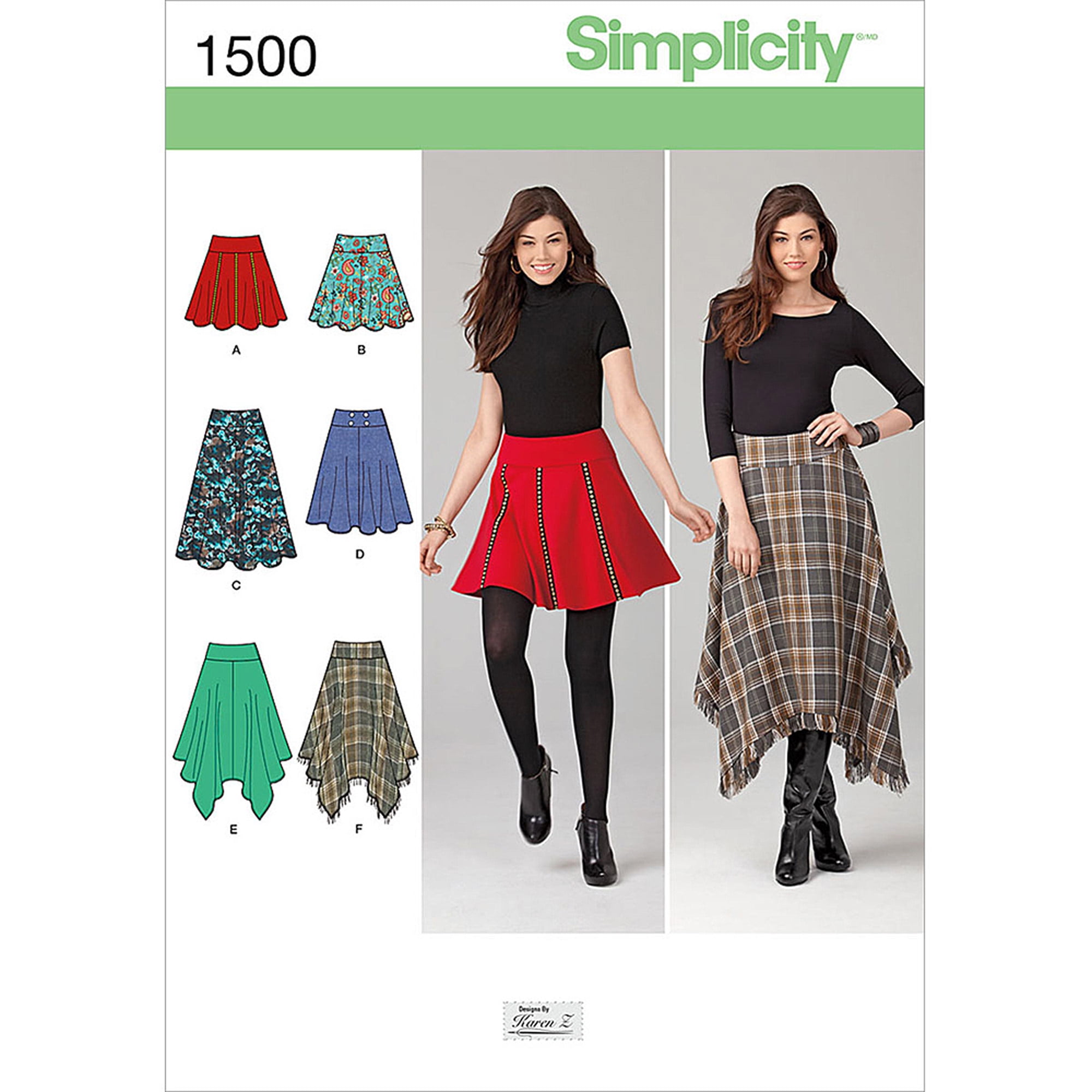 Simplicity Misses' Size 6-14 Skirts & Pants Pattern, 1 Each - Walmart ...