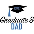 thumbnail image 3 of CafePress - Graduate & Dad 2017 Large Mug - 15 oz Ceramic Large White Novelty Mug, 3 of 6